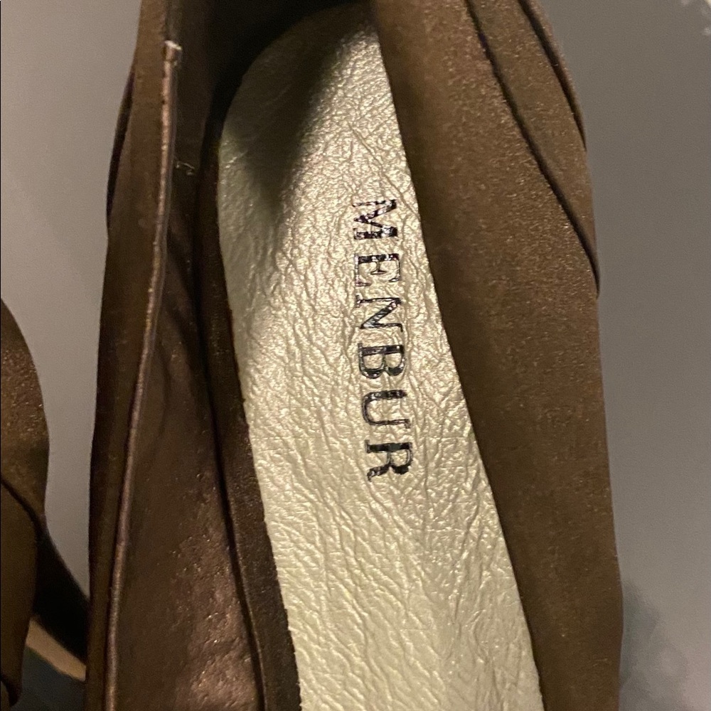 Menburn new brown shoes